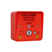 RGL FIREIS01 Red Fire Alarm On/Off Latching Isolation Switch RGL FIREIS01 Red Fire Alarm On/Off Latching Isolation Switch