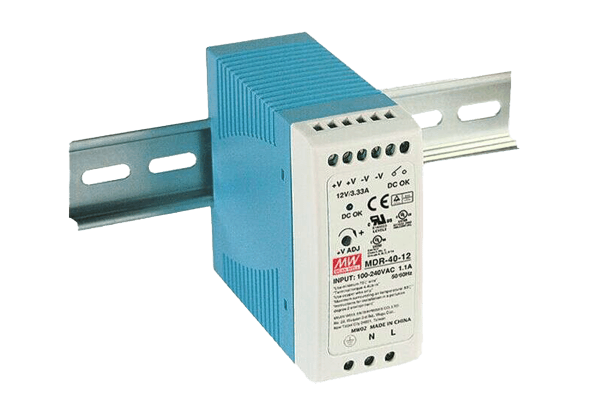 Mean Well 24v 1.7A 40W Din-Rail Power Supply