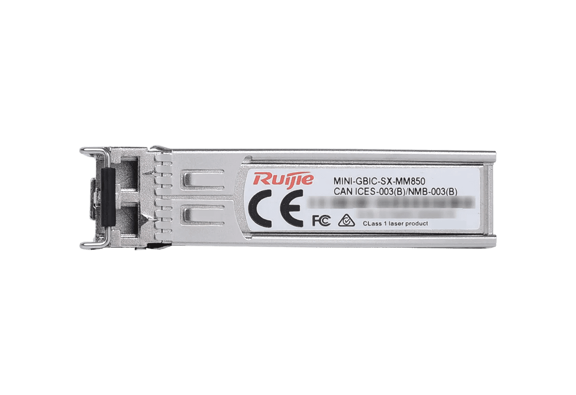 Ruijie MINI-GBIC-SX-MM850 1000BASE-SX SFP Transceiver MM (850nm 550m LC)