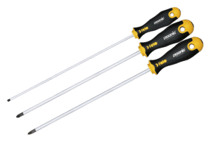 Jeu De 7 Tournevis Ergonomiques Felo - Prise En Main Confortable Pour Travaux De Précision Et Bricolage