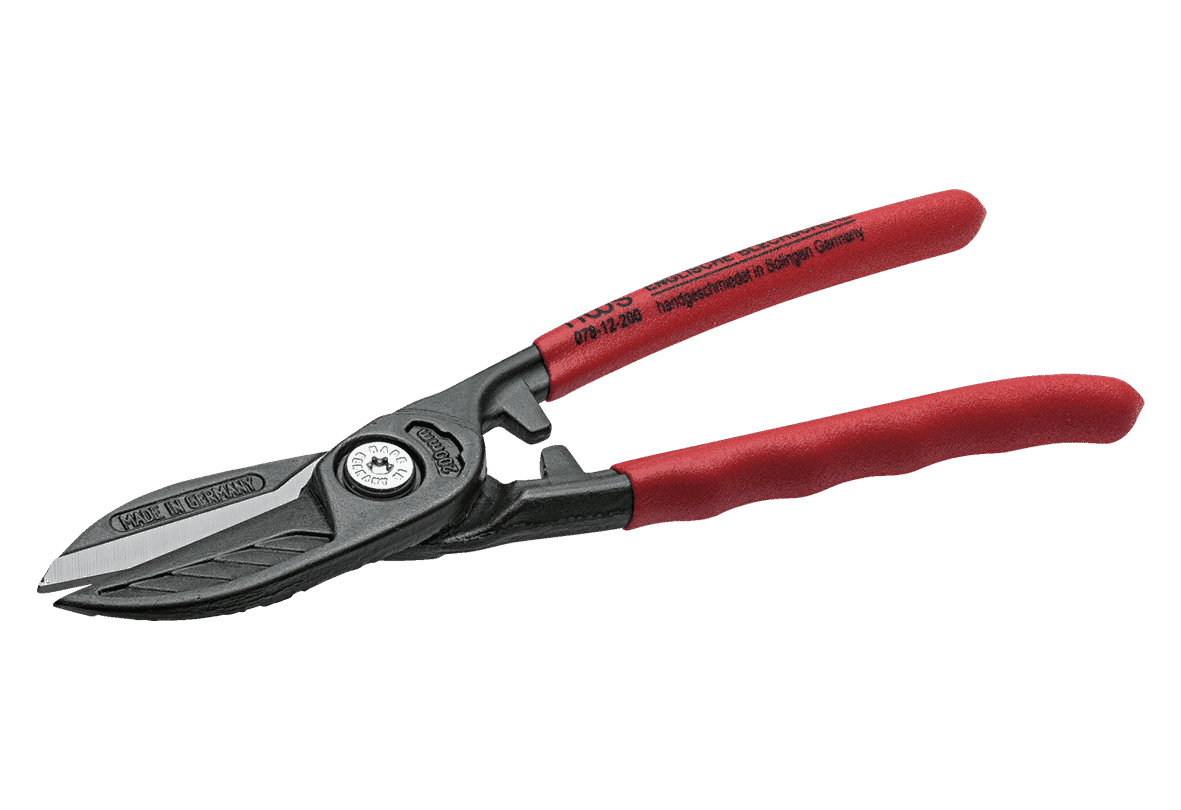 NWS English Pattern Tin Snips 12-Inch with 75mm Cutting Blade