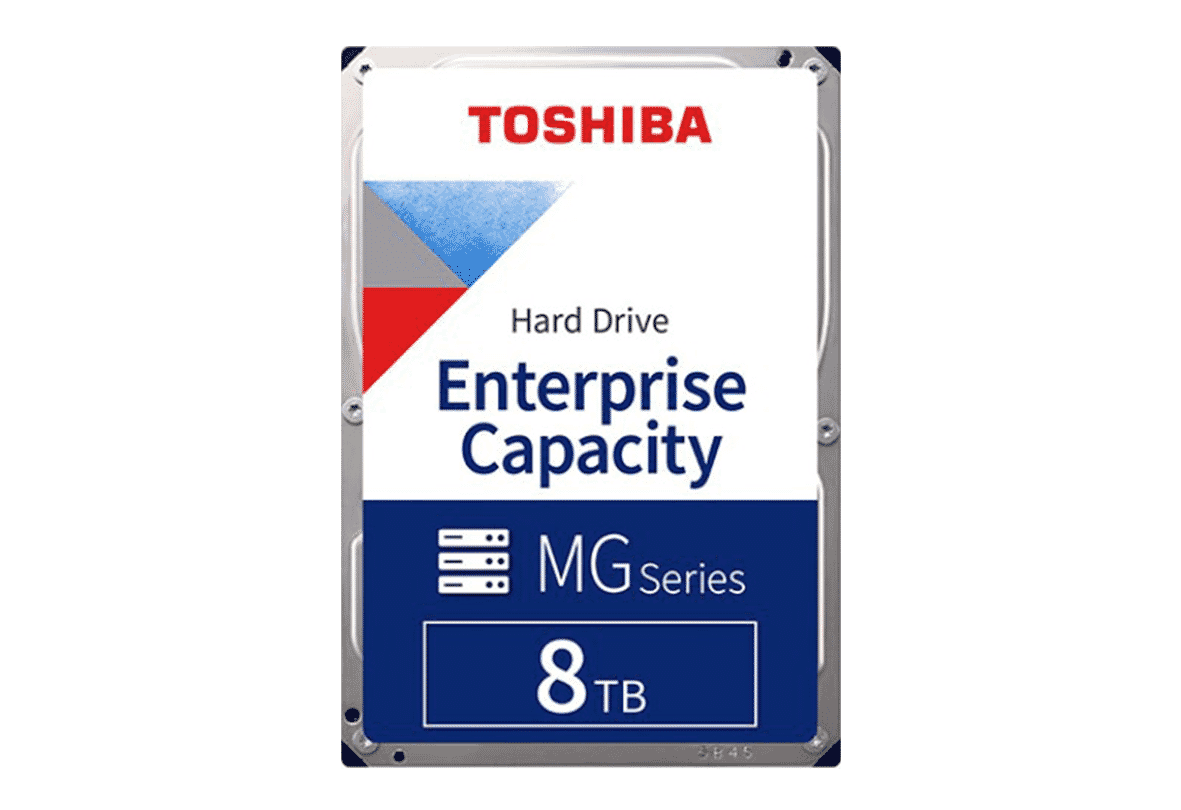 Toshiba Enterprise Hard Drive (HDD) 8TB 3.5-Inch SATA 6Gbit/s 7200RPM