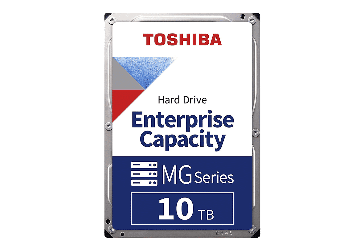 Toshiba Enterprise Hard Drive (HDD) 10TB 3.5-Inch SATA 6Gbit/s 7200RPM