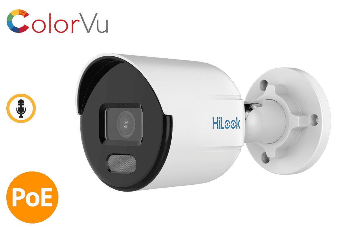 HiLook IPC-B159H-MU 5MP IP Colorvu PoE Bullet Camera 2.8mm