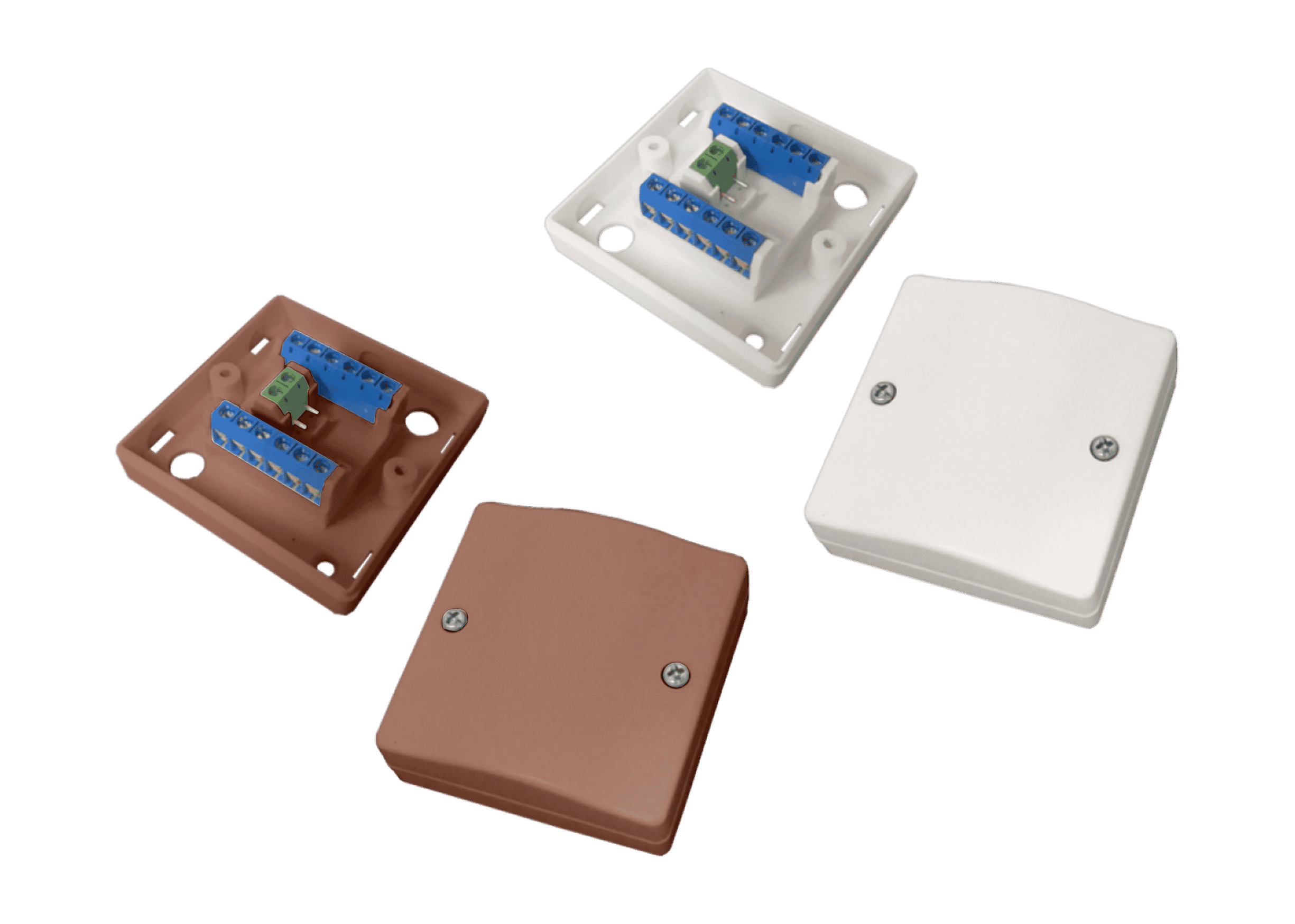 CQR JB727 12 Way junction box White or Brown