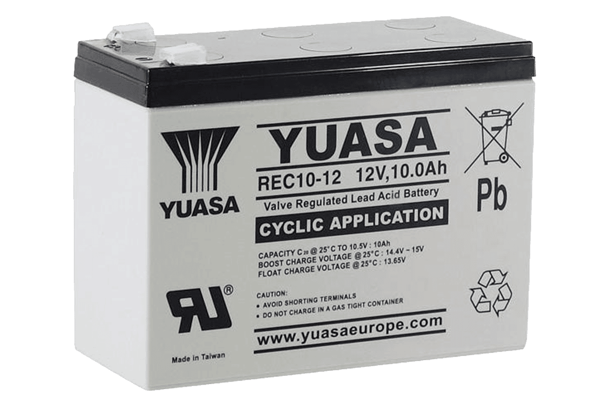 Yuasa REC10-12 12v 10Ah Cyclic VRLA Battery