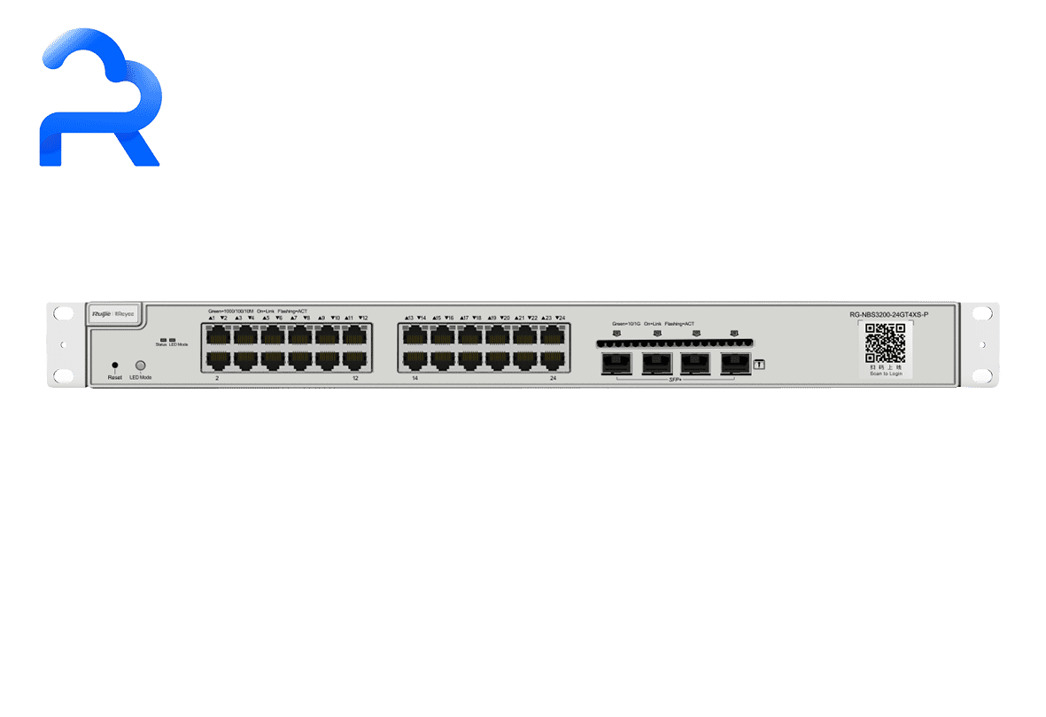 Ruijie RG-NBS3200-24GT4XS-P Reyee 24-port Gigabit L2 Managed Switch 10G Uplink