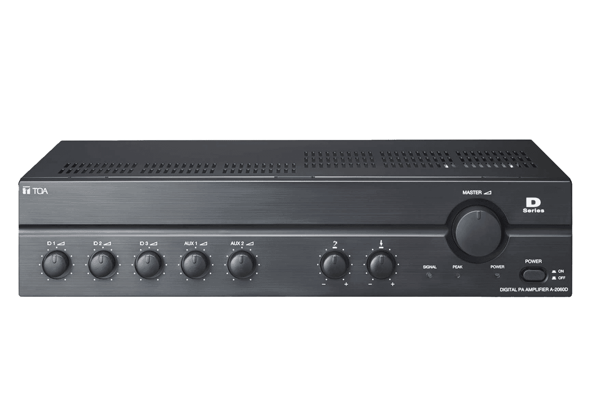 TOA A-2060D 60 Watt Commercial Broadcast Power Amplifier