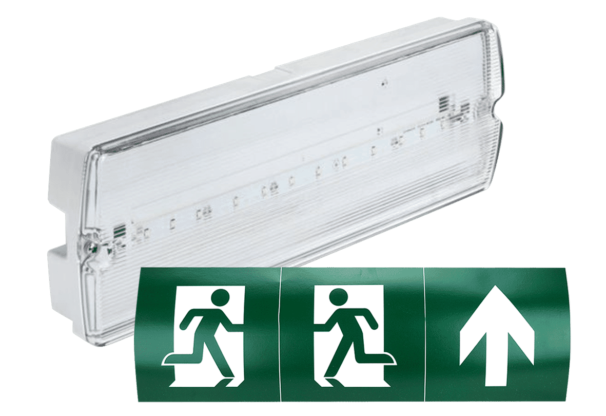Brackenheath E9301 IP65 3w 6000K Bulkhead Emergency Light