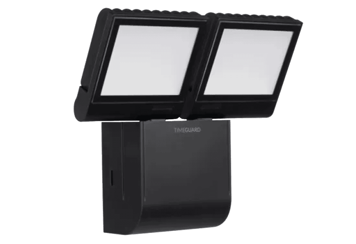 Timeguard LED200FLBP 17w LED Compact Twin Floodlight - Black