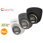 Hikvision DS-2CE72UF3T-E 8MP 4K TVI ColorVu PoC Turret Camera Hikvision DS-2CE72UF3T-E 8MP 4K TVI ColorVu PoC Turret Camera