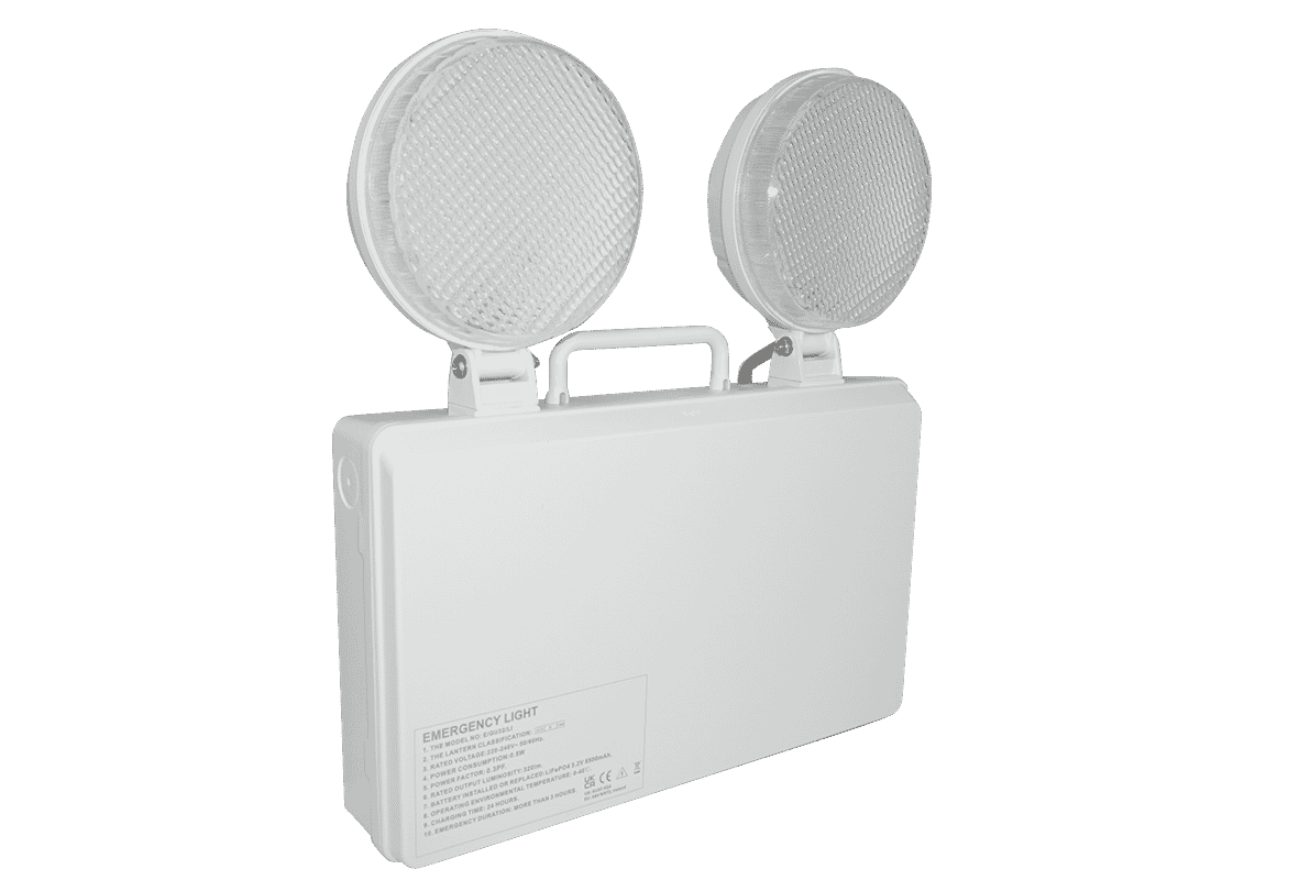 Channel Smarter Safety Emergency E/GU32/LI Budget LED Twin Spotlight IP20