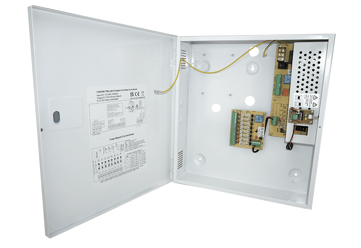 Haydon 12V 24V Switchable Power Supply 8 Amp / 4 Amp - 8 Switchable Outputs
