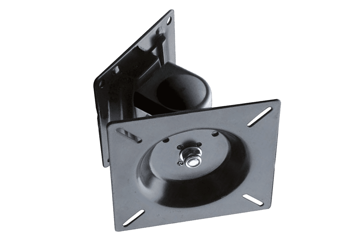 Compact adjustable wall mount for PC monitors and screens