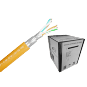 Cat 6A U/FTP LSZH B2ca Solid Orange Network Cable 305m Cat 6A U/FTP LSZH B2ca Solid Orange Network Cable 305m