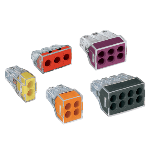 Wire Connectors Push In Ideal Industries 30 087 IN SURE® Grey 5 Way