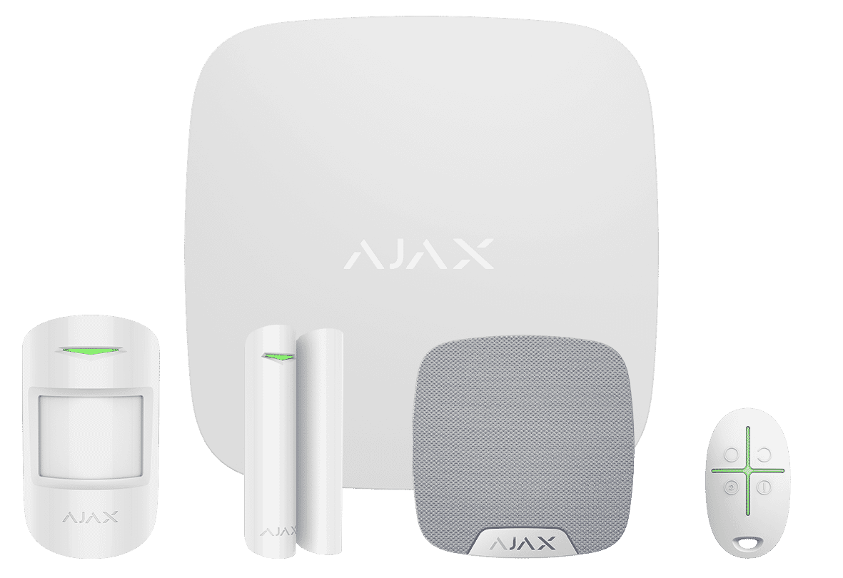 Ajax Hub 2 (2G) Wireless Alarm Demo Kit White