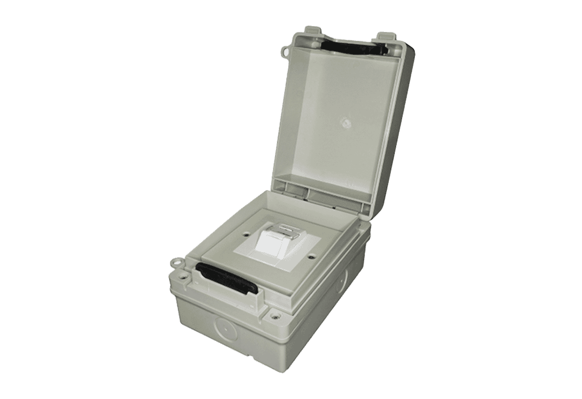 COMMZBOX Weatherproof Communications Enclosure with Cat6a Socket