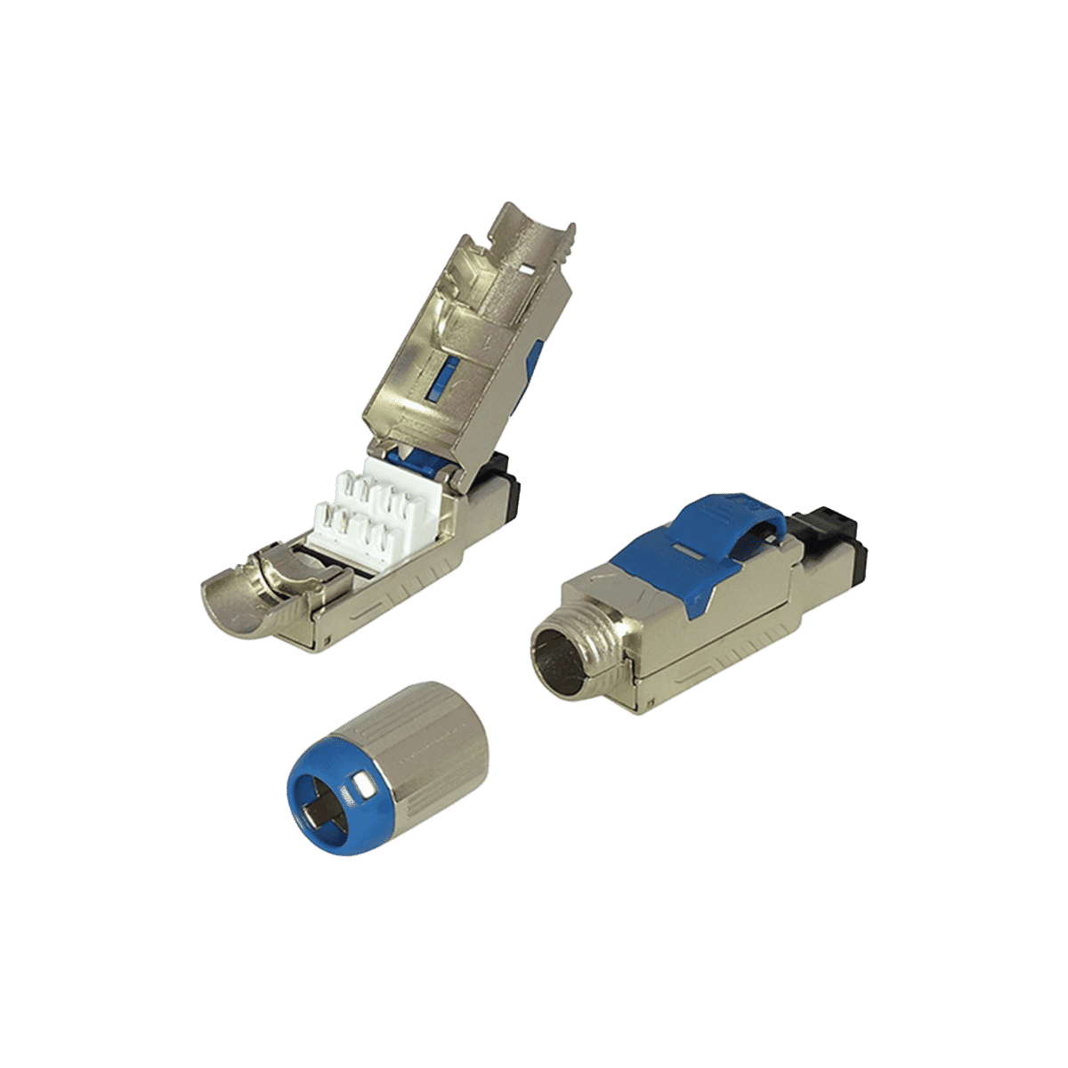Cat8 RJ45 Field Termination Plug