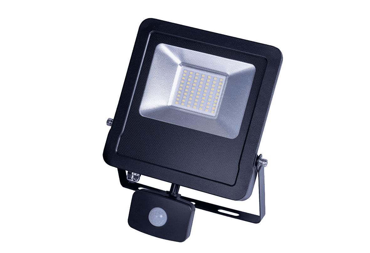 Diamond Dunham V2 LED PIR Floodlight - Switch Selectable Tri-Colour