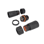 TUK IP68 External Cat 6A RJ45 Shielded STP Inline Cable Coupler TUK IP68 External Cat 6A RJ45 Shielded STP Inline Cable Coupler