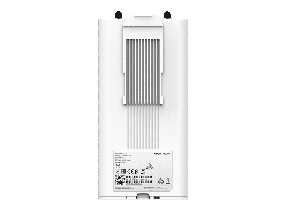 Ruijie RG-AirMetro550G-B Reyee AirMetro 5 GHz Wireless Bridge Station for PTMP