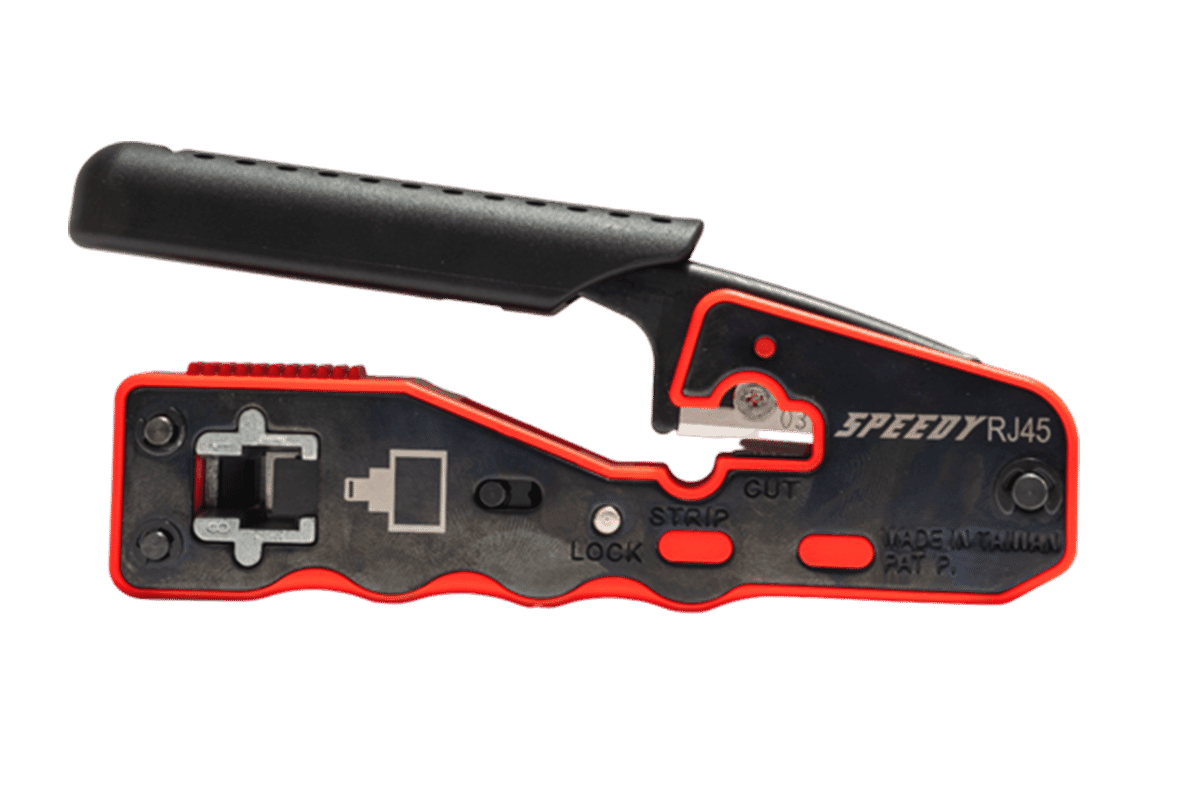 TUK Speedy Premium RJ45 Push Through Crimping Tool