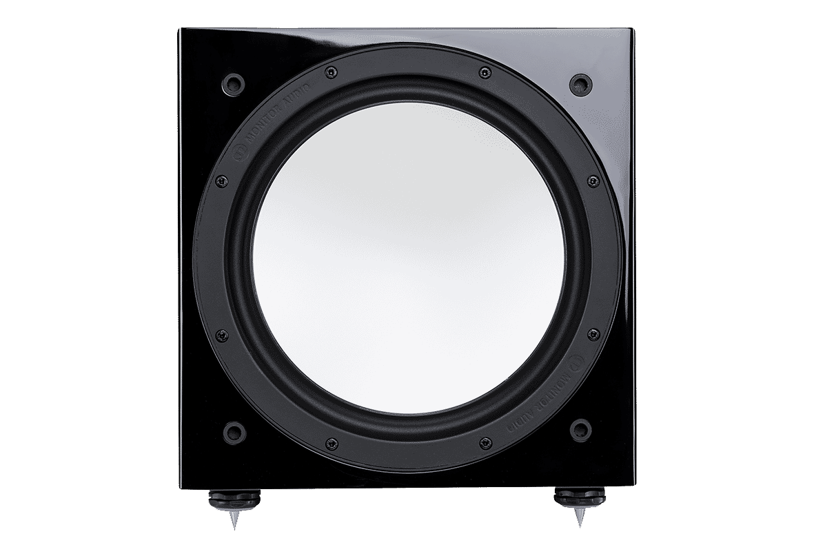 Monitor Audio SSW12BG Silver W-12 High Gloss Black - 500w output