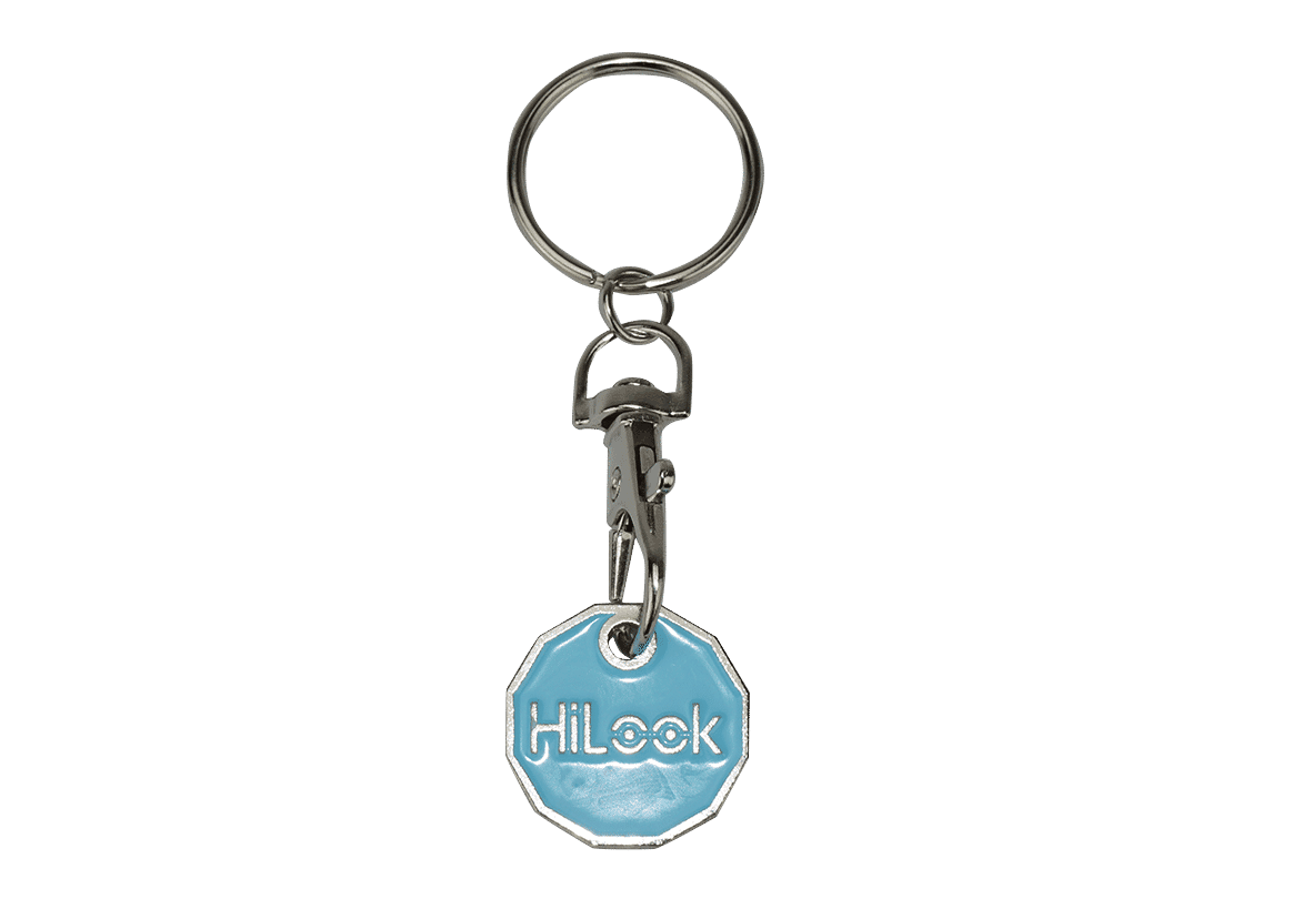 HiLook Trolley Token (New Pound Coin Style) with Keyring