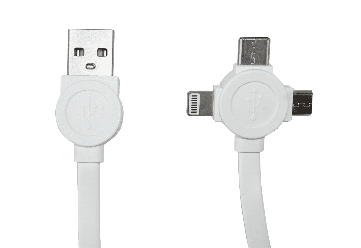 Hikvision Multi-Format Retractable USB Data and Charging Cable