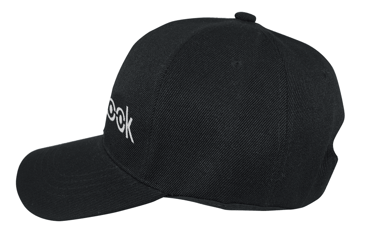 HiLook Logo Adult One-Size Baseball Cap Black