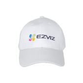 EZVIZ Logo Adult One-Size Baseball Cap White EZVIZ Logo Adult One-Size Baseball Cap White