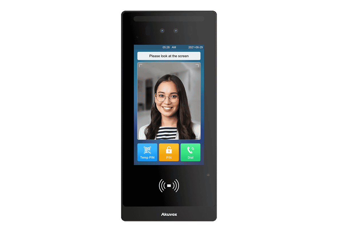 Akuvox E18C SIP PoE 7-Inch Facial Recognition Surface Mount 2MP Door Phone