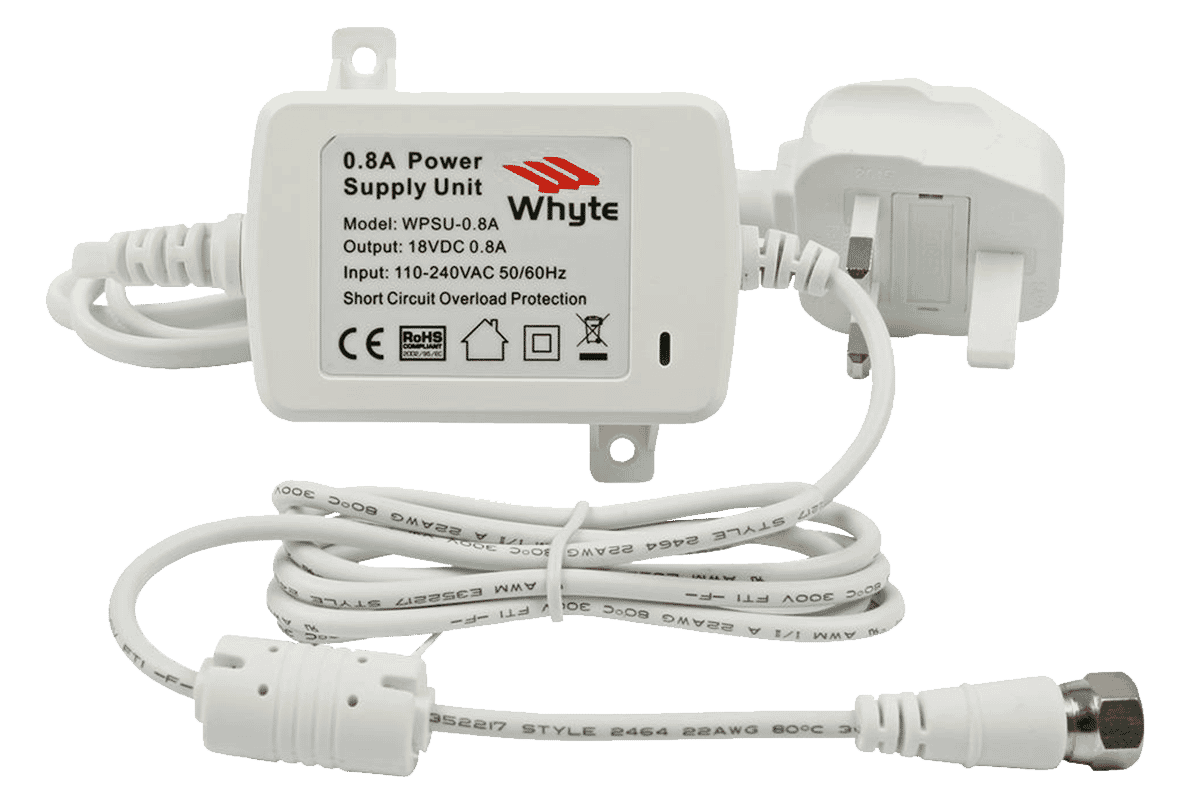 Whyte WPSU0-8A 18V 0.8A Power Supply for IRS Multiswitch