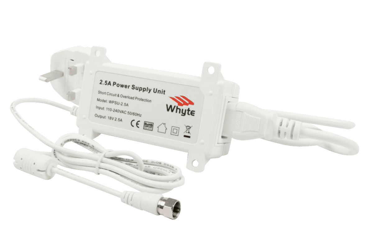 Whyte WPSU2-5A 18V 2.5A Power Supply for IRS Multiswitch