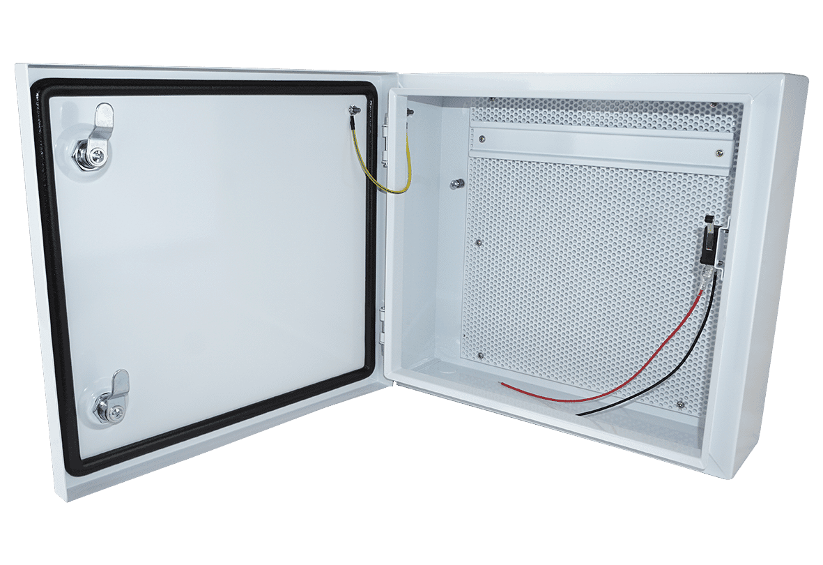 RGL IPBOX-2 IP66 Enclosure with DIN Rail and Mesh Fixing Points