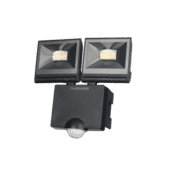 Timeguard LED200WFB 2 x 10w LED Twin Head Wi-Fi Floodlight with PIR - Black Timeguard LED200WFB 2 x 10w LED Twin Head Wi-Fi Floodlight with PIR - Black