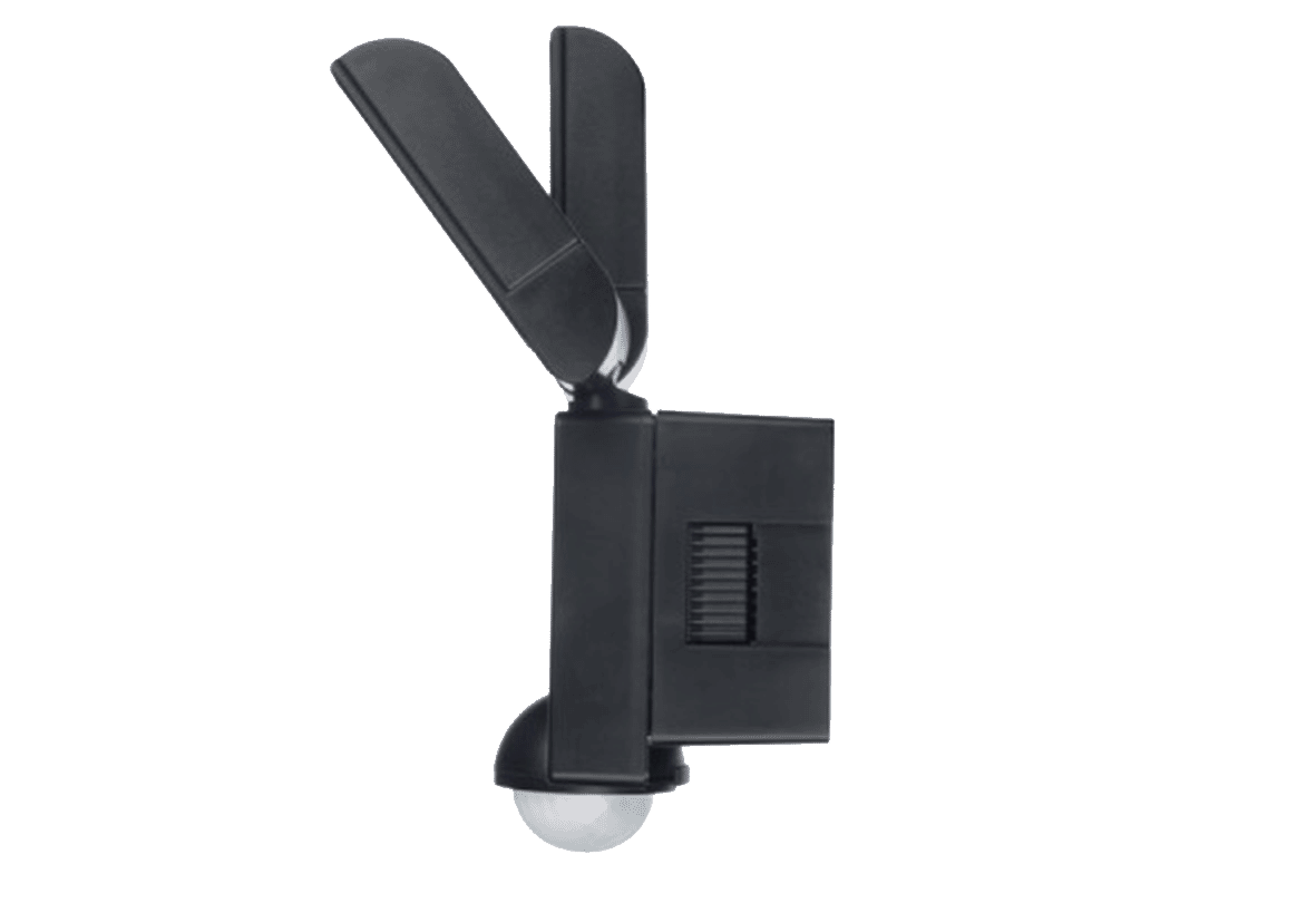 Timeguard LED200WFB 2 x 10w LED Twin Head Wi-Fi Floodlight with PIR - Black