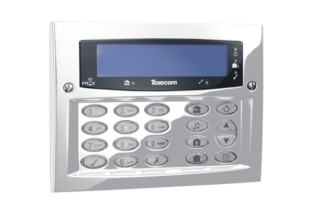 Texecom DBD-0171 Premier Elite SMK Diamond White - Surface Mount Keypad