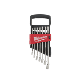 Milwaukee 7 pcs Metric 8mm - 17mm Comb Spanner Set Milwaukee 7 pcs Metric 8mm - 17mm Comb Spanner Set