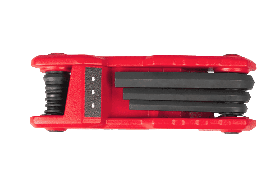 Milwaukee 8 pcs 1.5mm - 8mm Foldable Hex Key Set