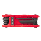 Milwaukee 8 pcs 1.5mm - 8mm Foldable Hex Key Set Milwaukee 8 pcs 1.5mm - 8mm Foldable Hex Key Set