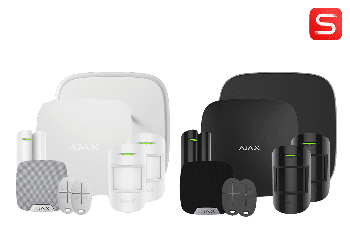 Ajax Kit 1 S (Hub2+2MPS+DPS+2SC+SSDD+HSS) 90763 Wireless Alarm Kit
