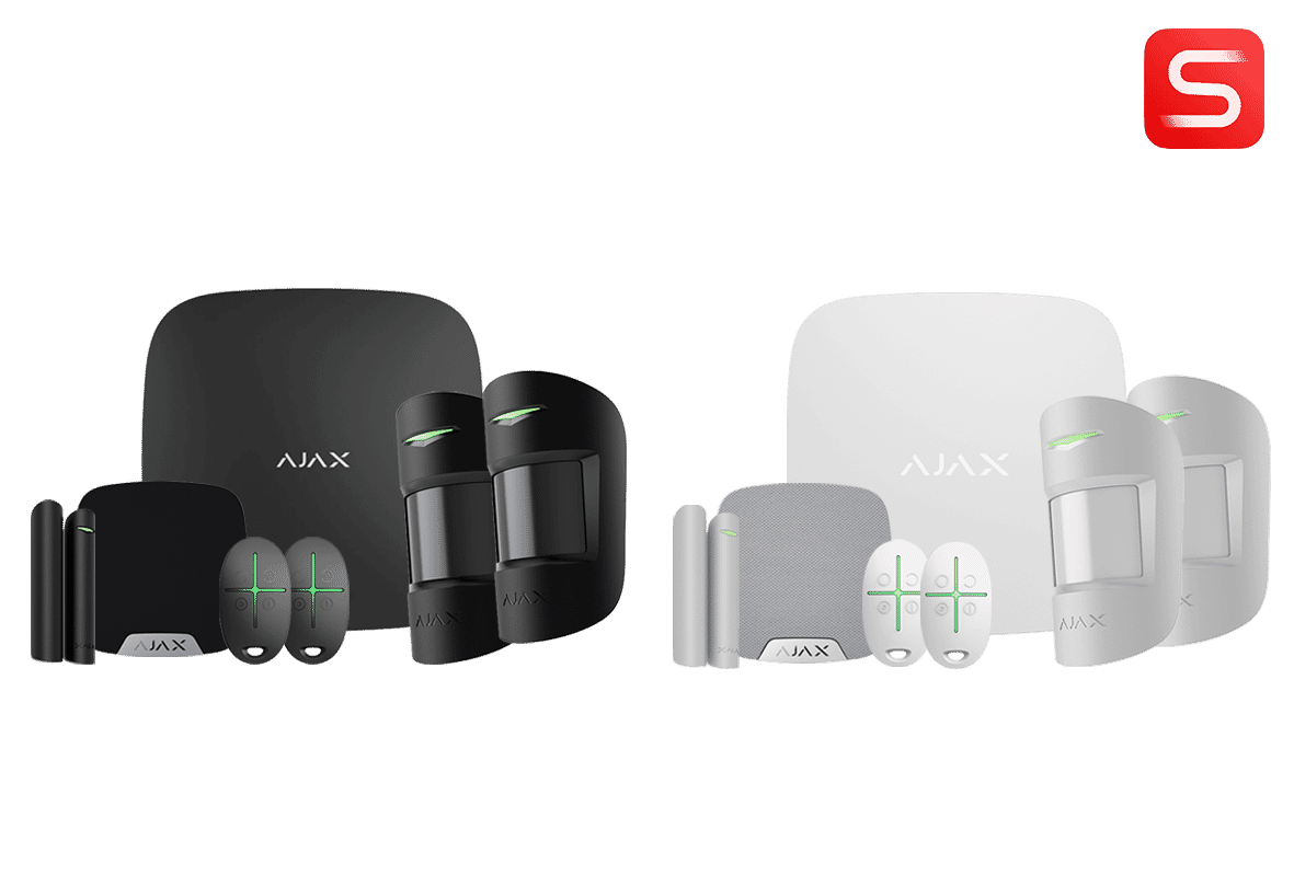 Ajax Kit 3 S (Hub2+2MPS+DPS+2SC+HSS) 90766 Wireless Alarm Kit