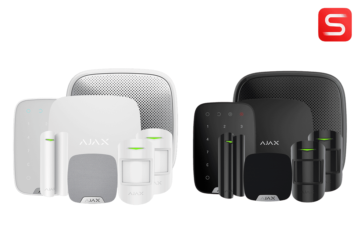 Ajax Kit 5 S (Hub2+2MPS+DPS+KPPS+SS+HSS) 90771 Wireless Alarm Kit