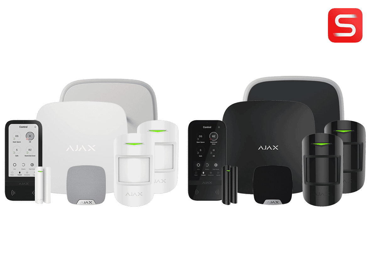 Ajax Kit 17 S (Hub2+2MPS+DPS+KPT+SSDD+HSS) 90979 Wireless Alarm Kit