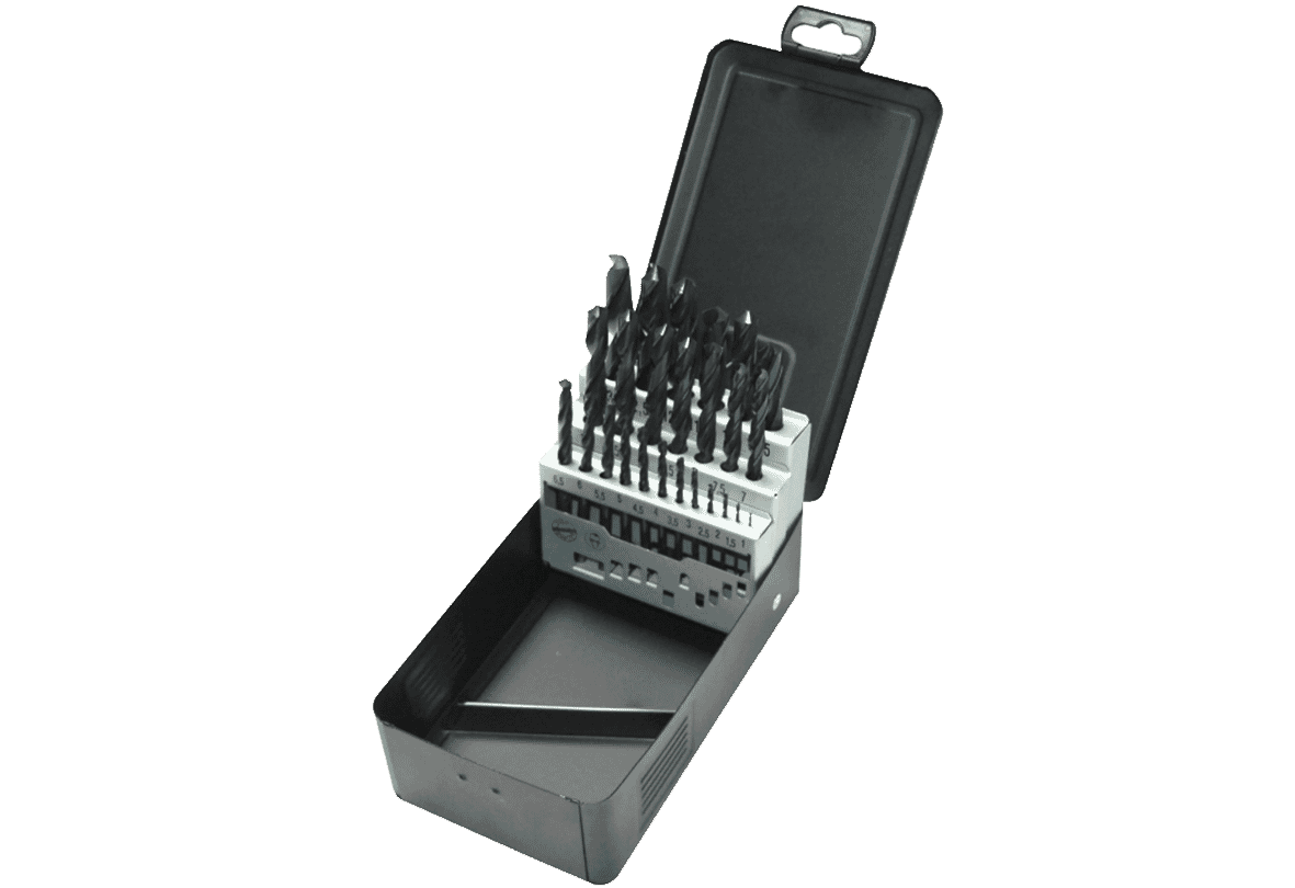 Milwaukee 25 Pcs HSS-R Metal 1-13mm S/S Drill Bit Set