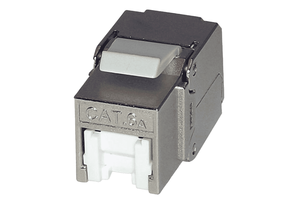 TUK Cat6A FTP Toolless Shielded Keystone Socket