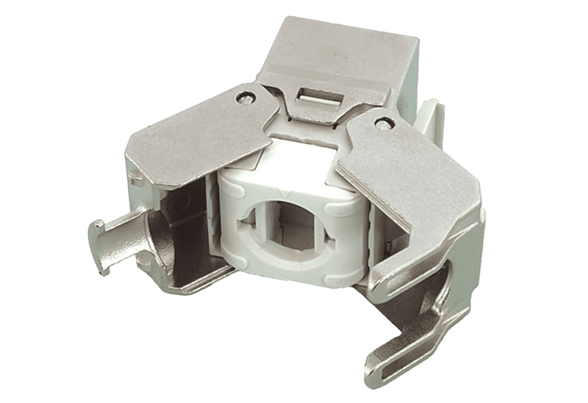 TUK Cat6A FTP Toolless Shielded Keystone Socket