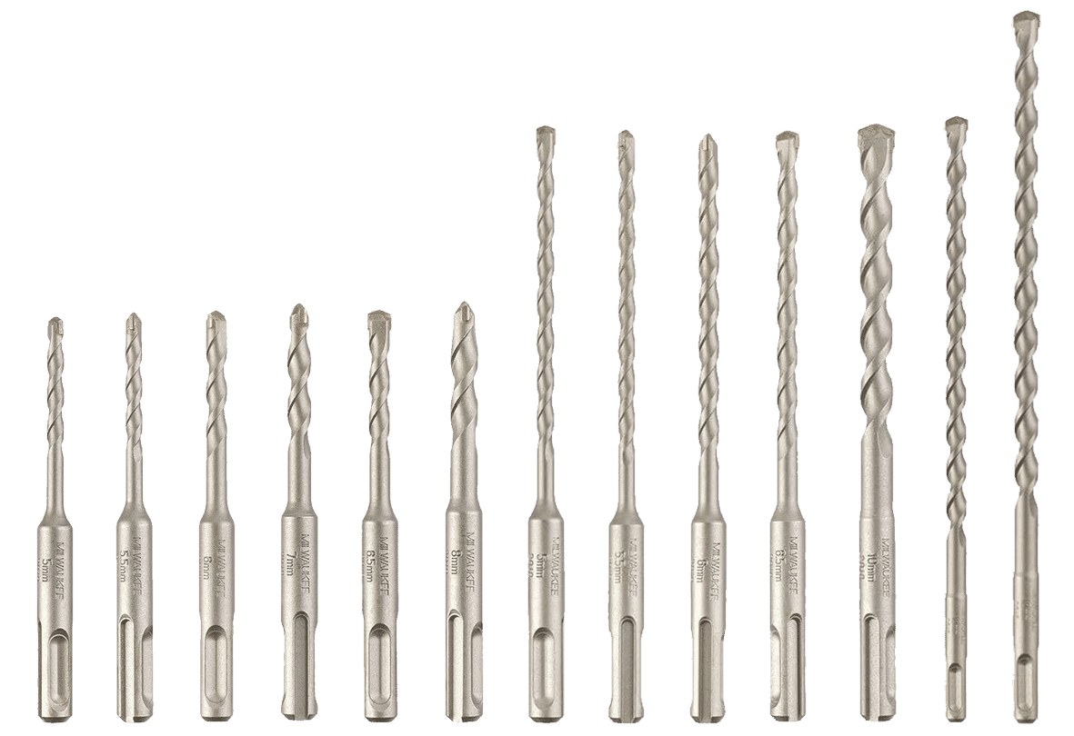 Milwaukee SDS+ Contractor Drill Bits